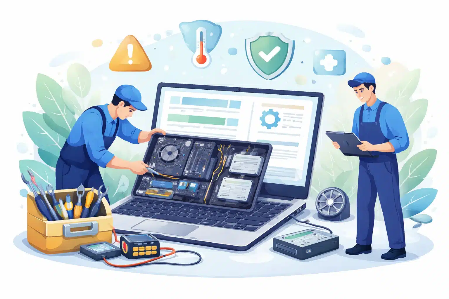 Serwis laptopów Radom – diagnostyka laptopa w firmie IT